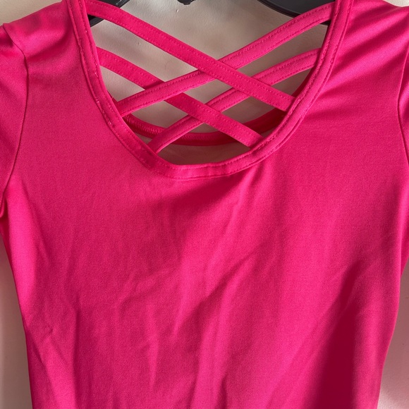 Leotard Hot Pink - Capezio Future Star - SM/CH - Ballet Dance Gymnastics - Picture 2 of 8